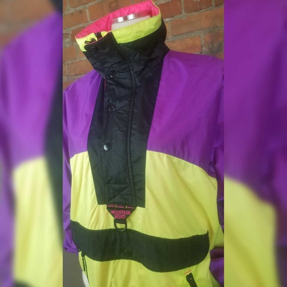 Mountain Goat Jackets & Coats Vintage Ski Jacket Mountain Goat Half